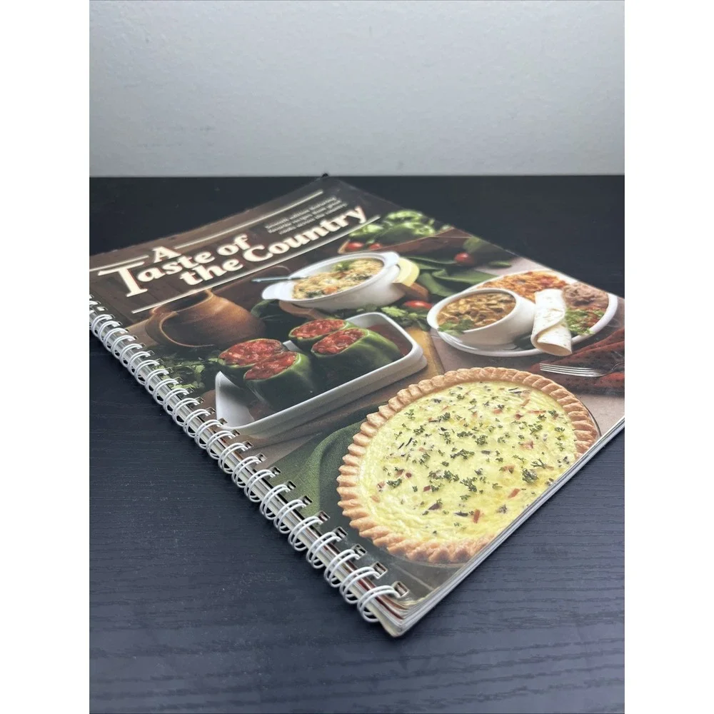 A Taste of the‎ Country Cookbook Home Style Recipes Vintage Cooking Book